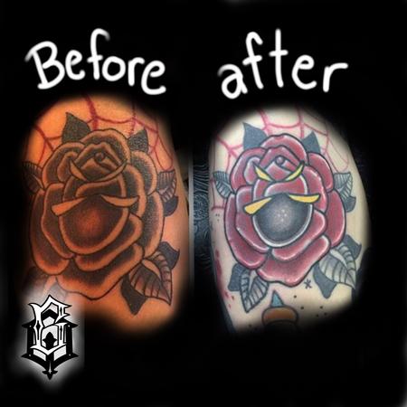 Tattoos - Rose rework - 129513