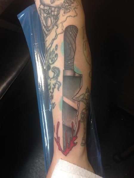 Tattoos - Knife - 125394