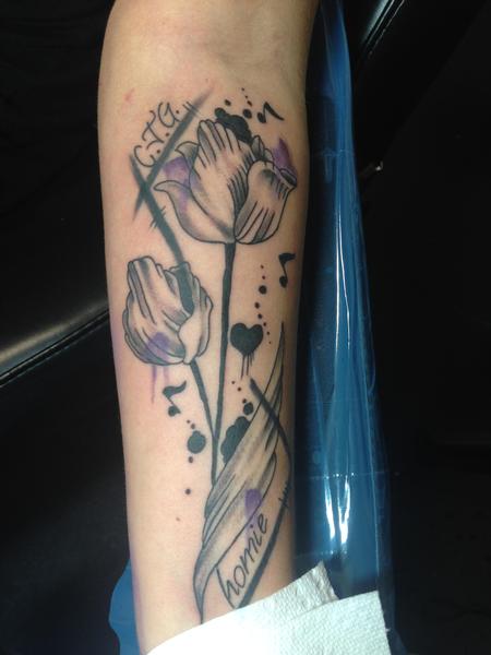 Tattoos - Flowers - 125549