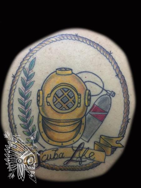 Tattoos - Scuba life  - 127383