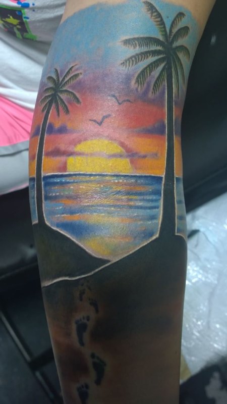Tattoos - sunset - 106289