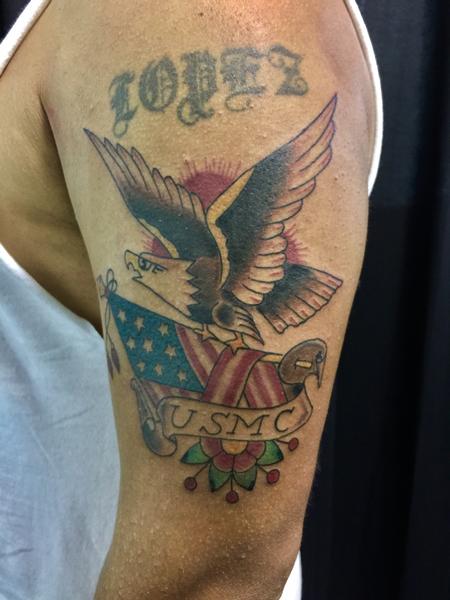 Tattoos - Sailor Jerry Usmc  - 123264