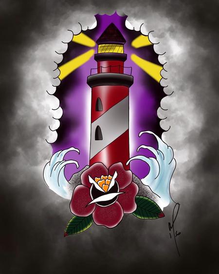Tattoos - Lighthouse - 117120