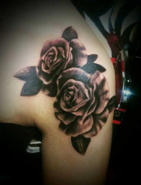 Tattoos - Roses - 116641