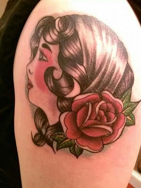 Tattoos - Flower girl - 115516