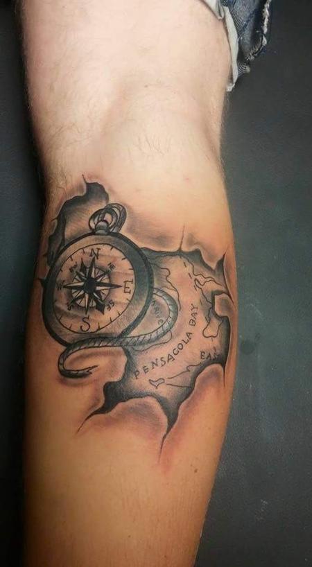 Tattoos - Compass - 115521