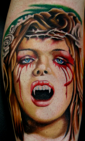 tattoos vampire girls on Vampire Girl