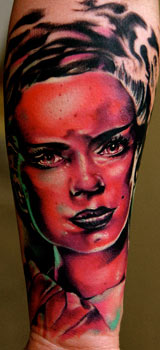 Mike Demasi - Bride of Frankenstein Tattoo