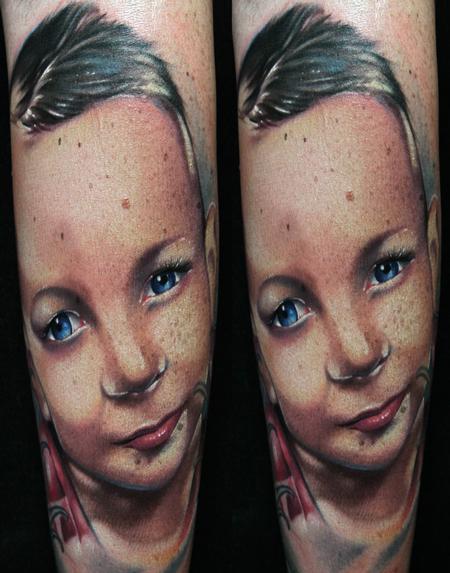 Mike Demasi - Color portrait Tattoo