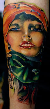 Mike Demasi - Flapper Pinup Tattoo