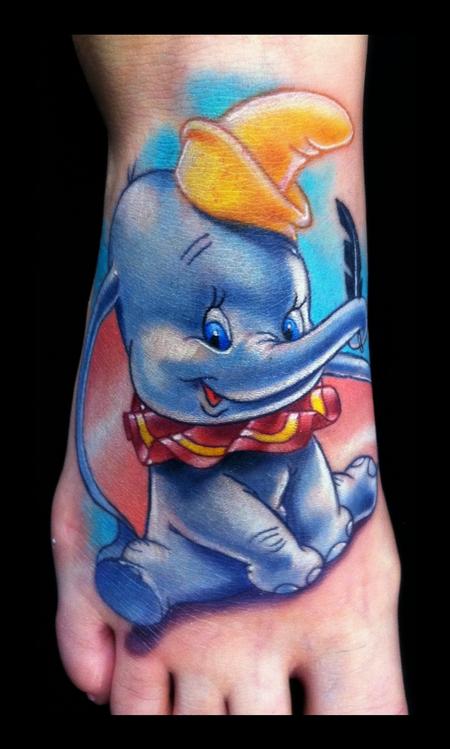 Brent Olson - Dumbo Brent Olson Art Junkies Tattoo