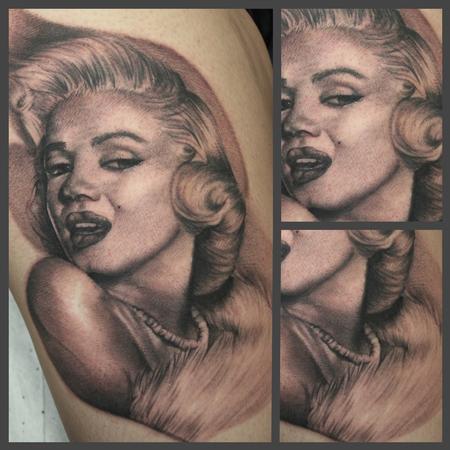 Ryan Mullins - Blac and Grey Pprtrait Tattoo
