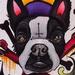 Tattoos - water color of boston terrier. - 74163