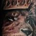 Tattoos - black and gray realistic portrait of a Lion tattoo - 65486