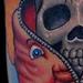 Tattoos - colored Bony Tony garbage pail kid tattoo - 66777