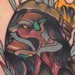 Tattoos - Traditional color hand with girls face tattoo, Gary Dunn Art Junkies Tattoo - 101600