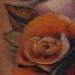 Tattoos - Custom color day of the dead portrait rose tattoo Tim McEvoy Art Junkies - 59697