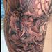 Tattoos - black and grey traditional dragon tattoo, Tim McEvoy Art Junkies Tattoos - 74158