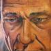 Tattoos - Color realistic portrait of Johnny Cash tattoo - 69134