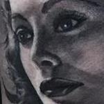 Tattoos - Realistic black and gray portrait. Ryan Mullins Art Junkies Tattoo  - 102107