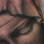 Tattoos - Realistic black and gray virgin Mary tattoo, Ryan Mullins Art Junkies Tattoo - 105003
