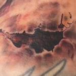 Tattoos - Realistic zombie bite tattoo, Mike Riedl Art Junkies Tattoo - 104689