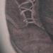 Tattoos - Realistic black and gray military boots,gun, and helmet tattoo. Scott Grosjean Art Junkies Tattoo - 93693