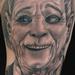 Tattoos - Black and grey portrait from point break - 80049