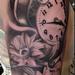 Tattoos - Broken clock and sunflowers - 92118