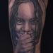 Tattoos - Black and grey portrait  - 93468