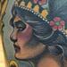 Tattoos - color traditional tattoo with girl and rose by Gary Dunn Art Junkies Tattoos - 72461