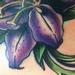 beautiful and colorful traditional flower tattoo Tattoo Design Thumbnail