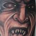 Tattoos - black and grey demon angel tattoo, Scott Grosjean Art Junkies Tattoo - 72829