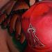 Tattoos - colorful traditional baseball half sleeve tattoo - 63688