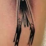 Tattoos - Traditional black and gray surgical scissors tattoo. Richard Adams Art Junkies Tattoo - 108623