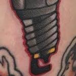 Tattoos - Traditional color spark plug tattoo. Gary Dunn Art Junkies Tattoo  - 103902