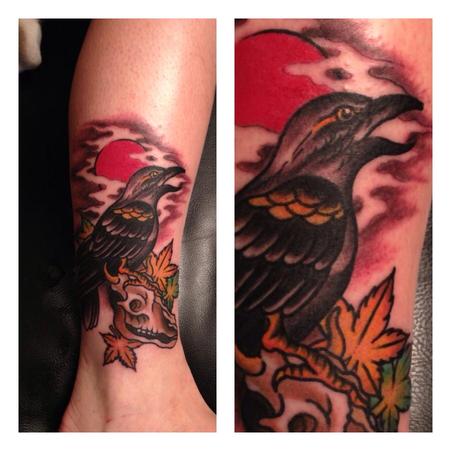 Tattoos - Crow  - 77703