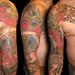 Tattoos - Japanese Inspired Dragon Sleeve Tattoo - 65118