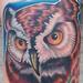 Color Owl Tattoo Tattoo Design Thumbnail
