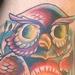 Neo-traditional Owl Tattoo Tattoo Design Thumbnail