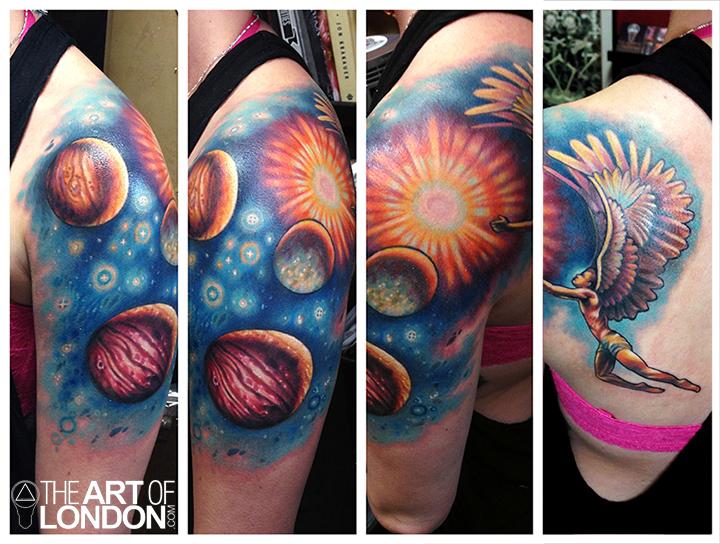 thrice icarus icarus thrice inspired tattoo by london reese tattoonow thrice icarus icarus thrice inspired tattoo by london reese tattoonow