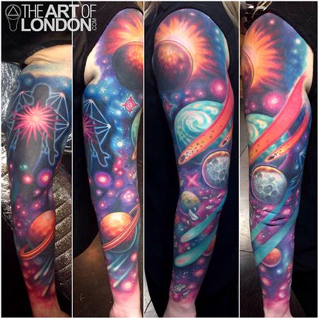 galaxy arm sleeve