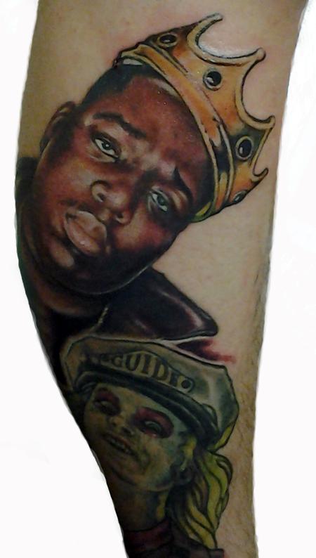 notorious big portrait tattoo by george muecke tattoos notorious big portrait tattoo by george muecke tattoos