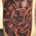 Tattoos - Muecke Timepiece Clock Tattoo  - 86768