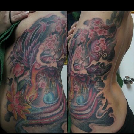 Tattoos - Color phoenix  - 106288