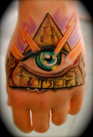 all seeing eye tattoo. all seeing eye