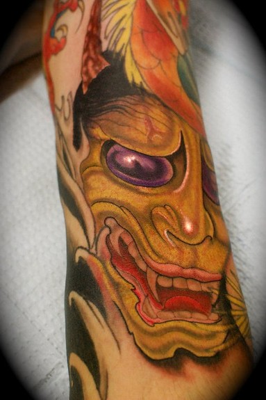 Hannya mask is a Japanese