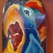Art Galleries - Painted Deck with Parrot and Snake - 36441