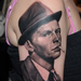 Georgia's Frank Sinatra portrait Tattoo Thumbnail