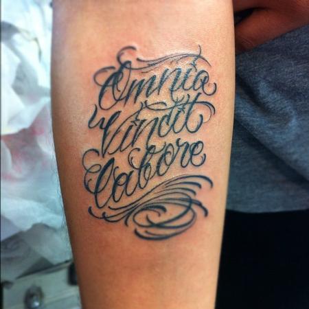 Tattoos Lettering on Bj Betts Lettering Tattoos